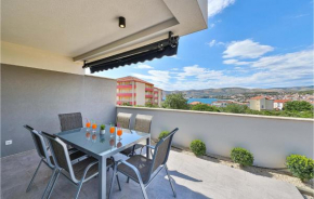 Nice apartment in Okrug Gornji with Outdoor swimming pool, WiFi and 1 Bedrooms